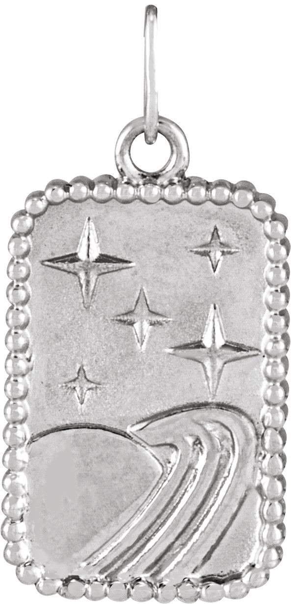 Sterling Silver Galaxy Pendant