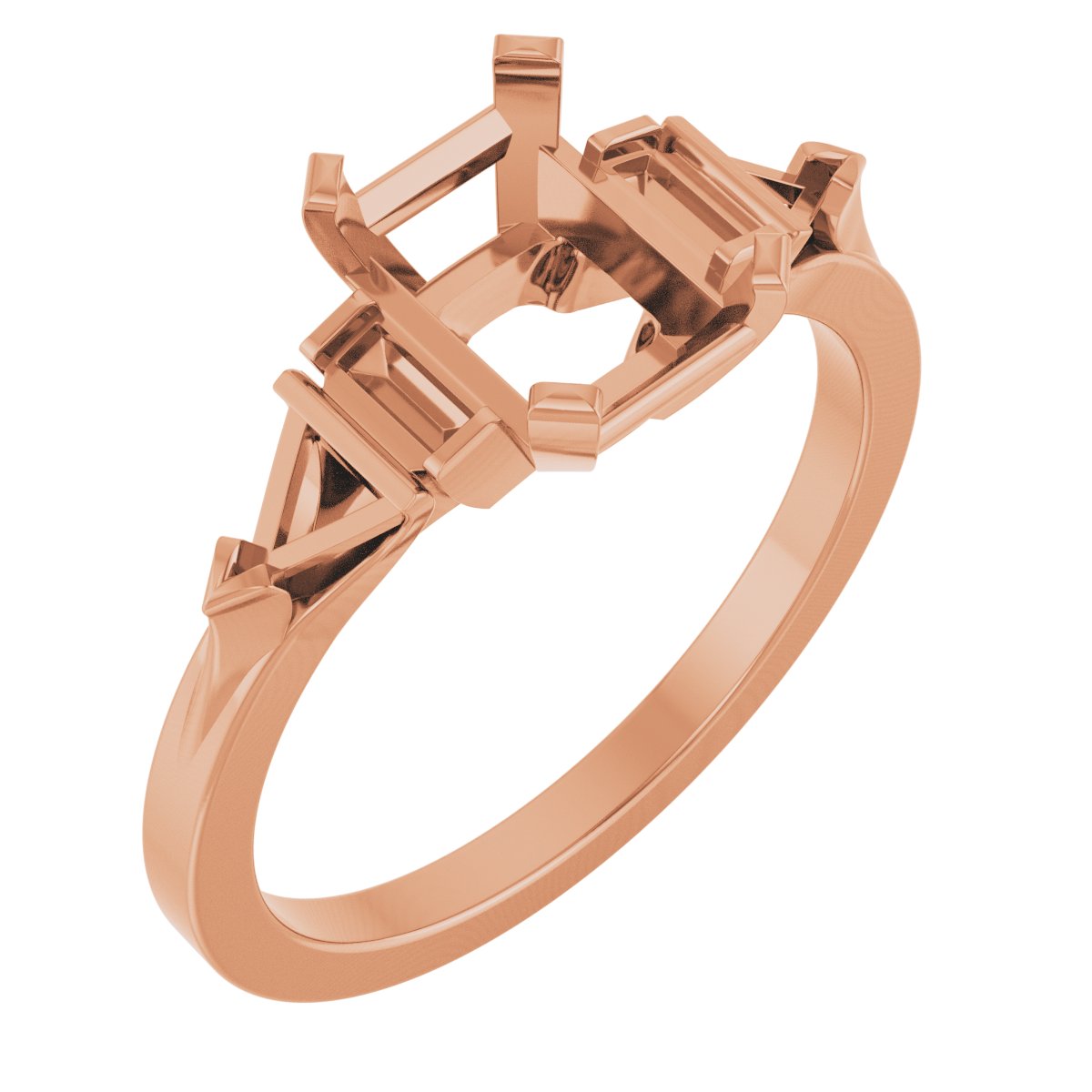 Accented Engagement Ring or Band