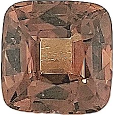 Cushion Natural Brown Sapphire (Notable Gems®)
