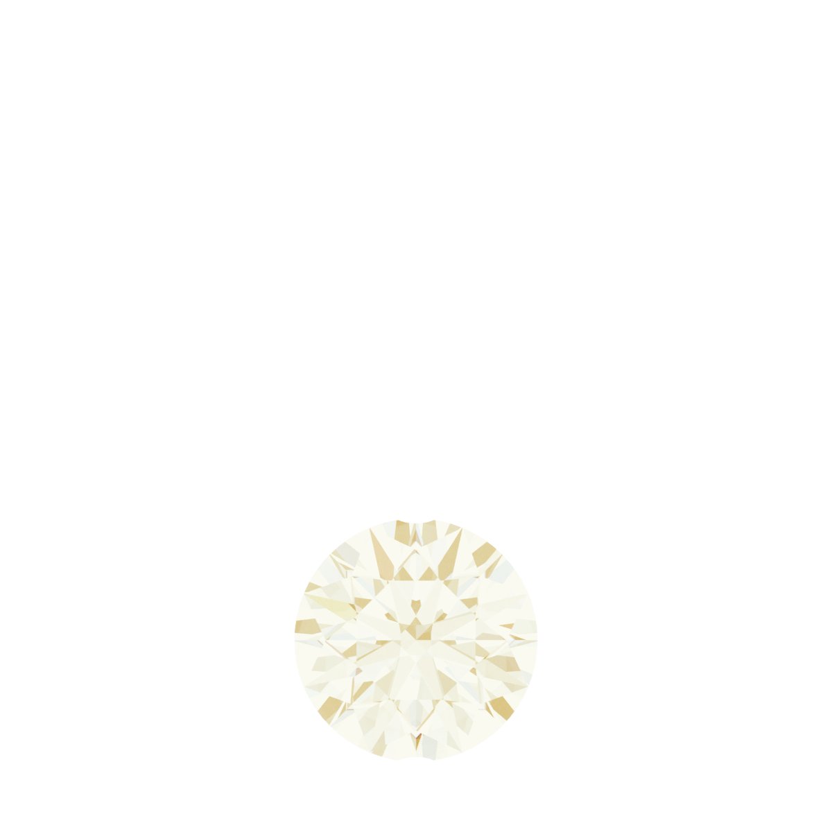 14K Yellow .03 CT Lab-Grown Diamond Pendant