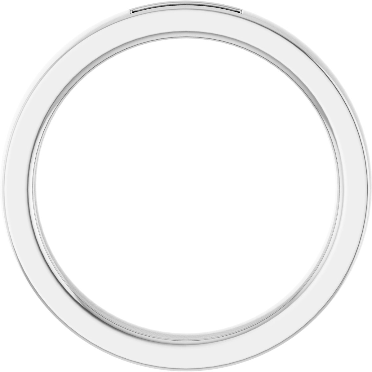 5x3 mm Emerald Band Mounting view 2