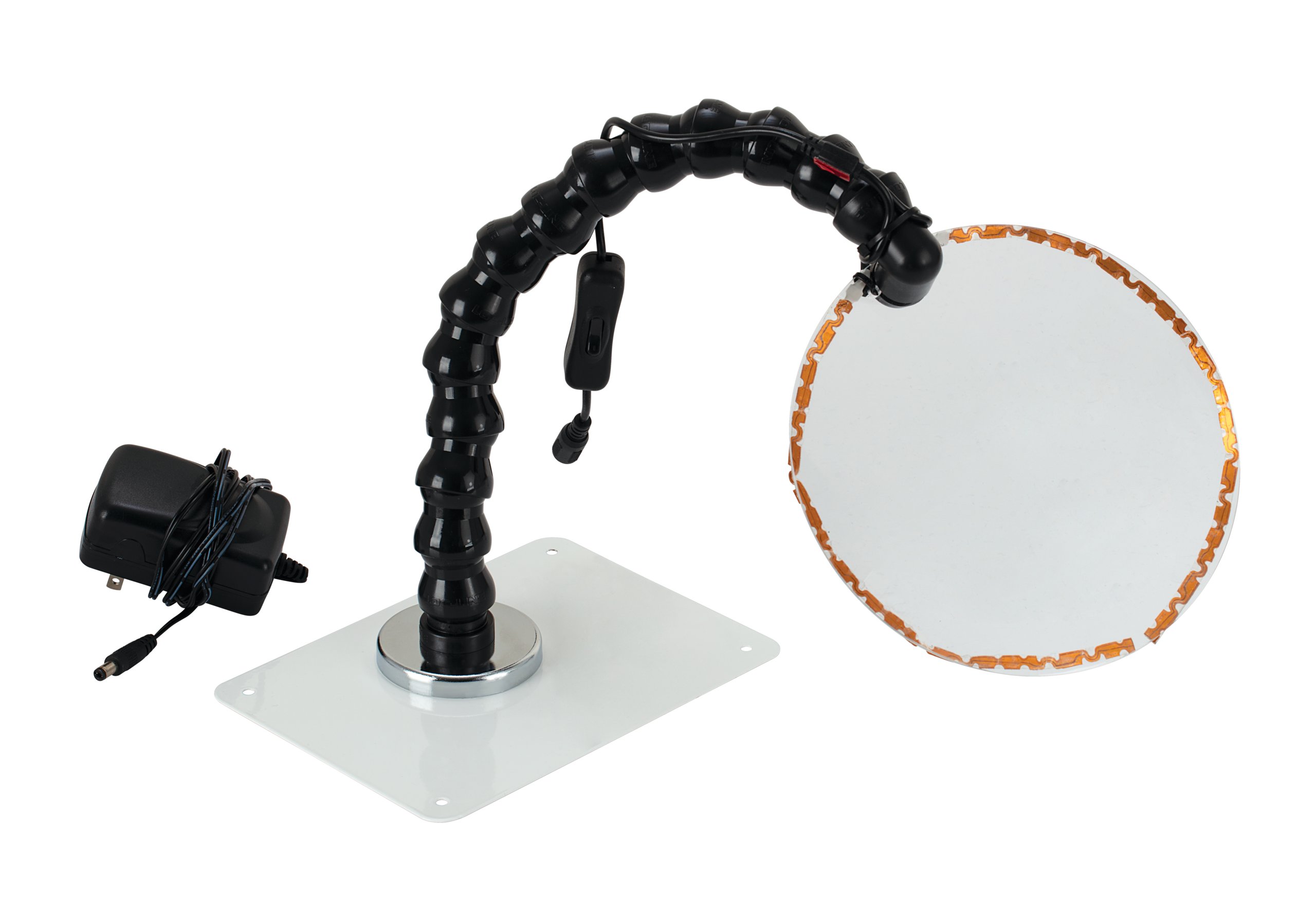 Quatro LED Magnifier & Debris Shield with Magnetic Base