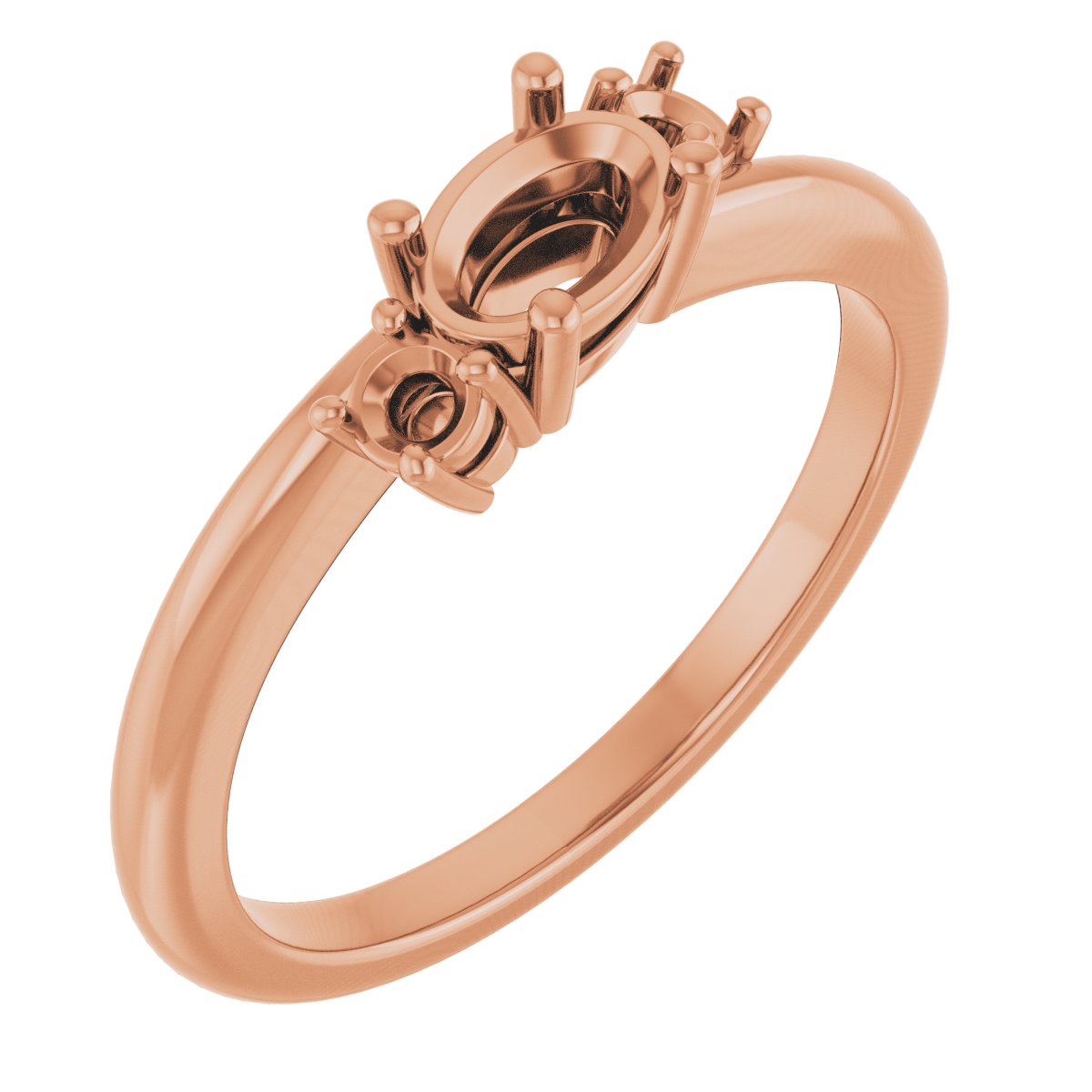 Three-Stone Engagement Ring