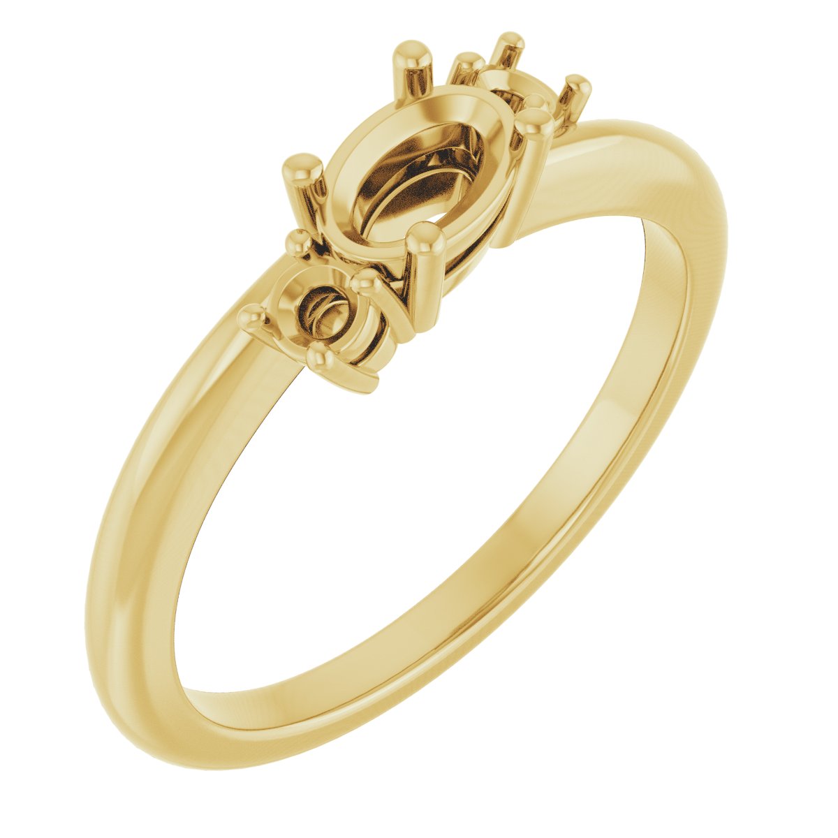 Three-Stone Engagement Ring