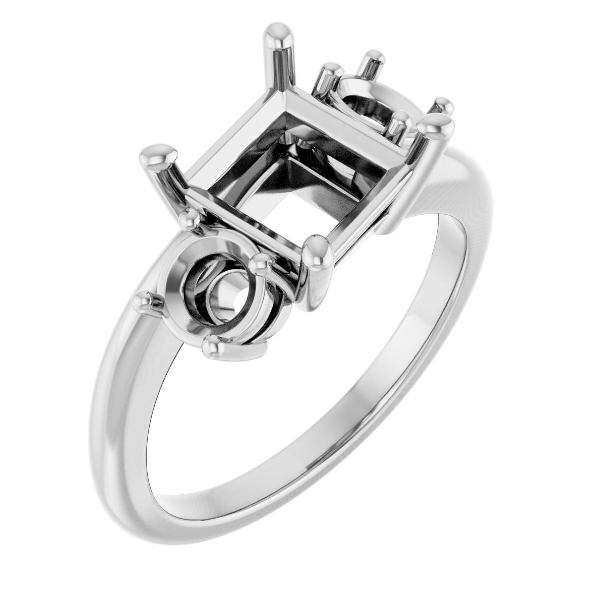 Three-Stone Engagement Ring