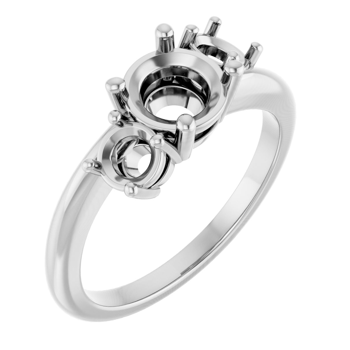 Three-Stone Engagement Ring