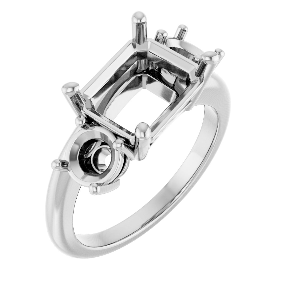 Three-Stone Engagement Ring