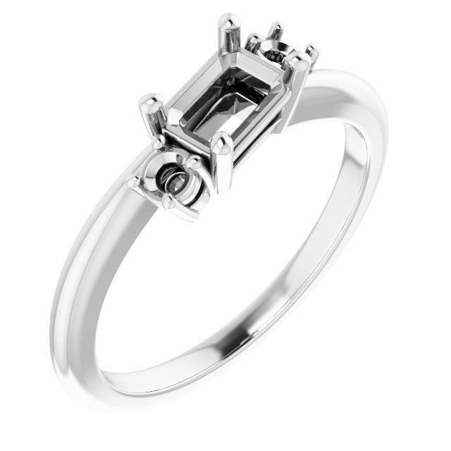 Three-Stone Engagement Ring