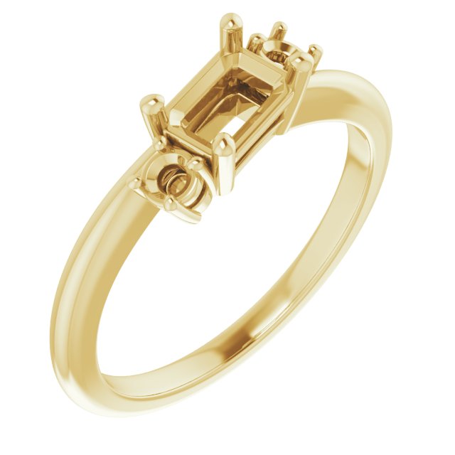 Three-Stone Engagement Ring