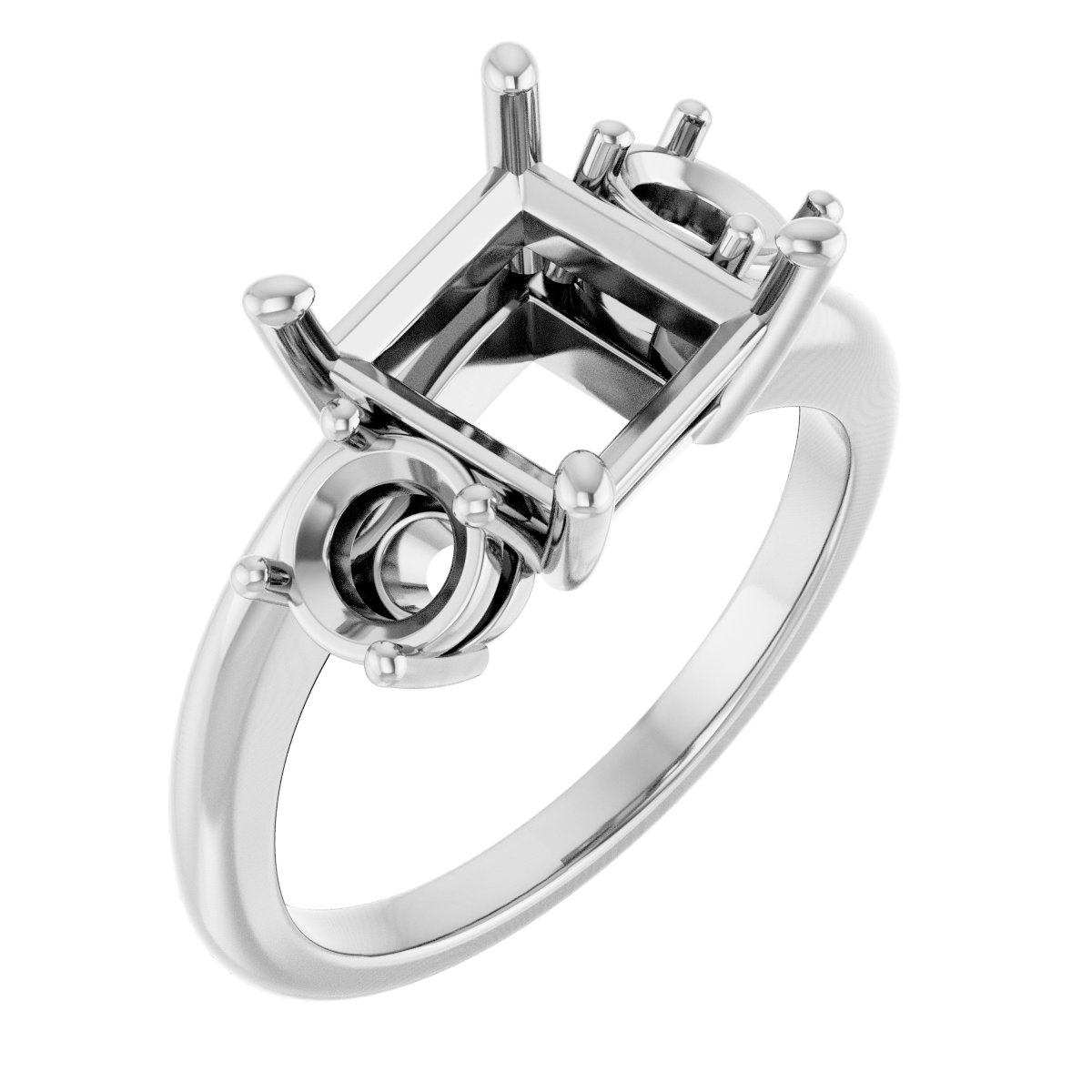 Three-Stone Engagement Ring