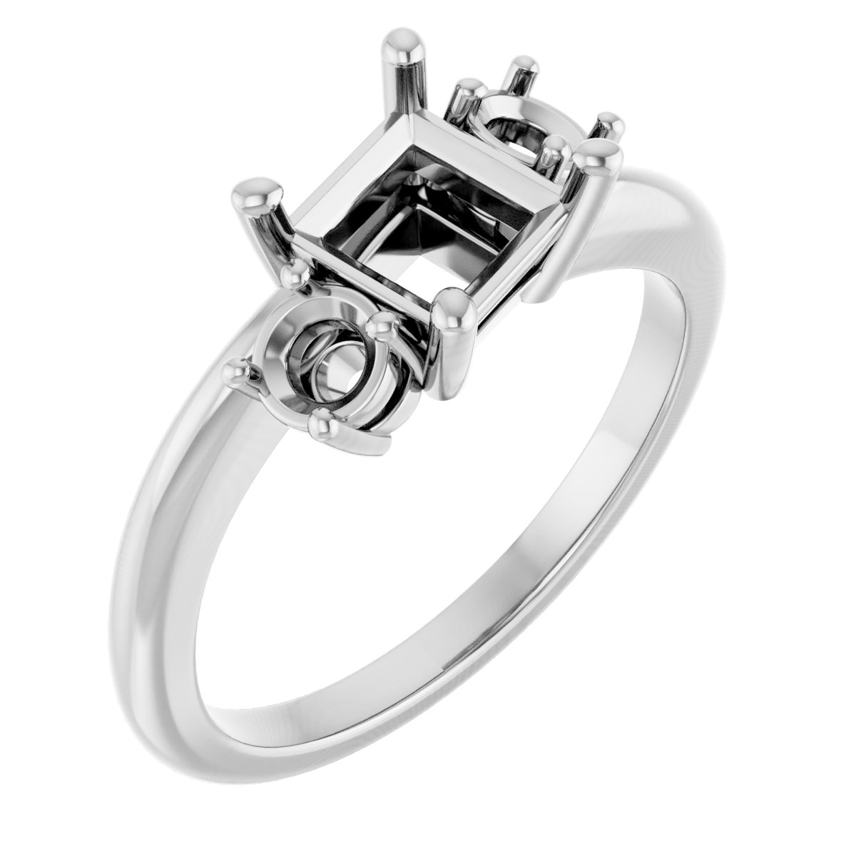 Three-Stone Engagement Ring