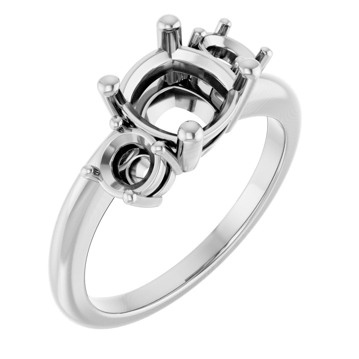 Three-Stone Engagement Ring