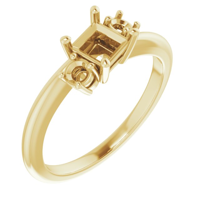Three-Stone Engagement Ring