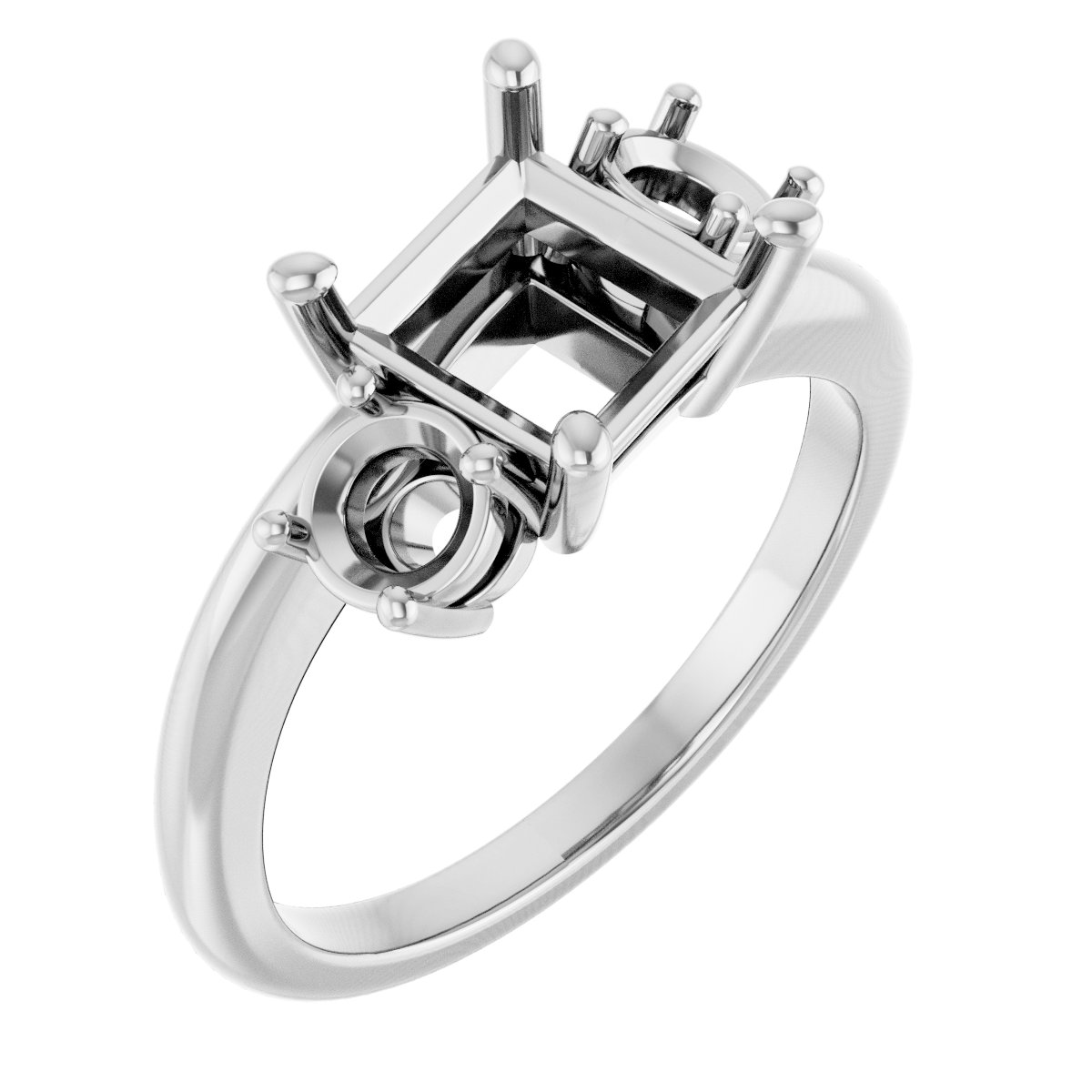 Three-Stone Engagement Ring