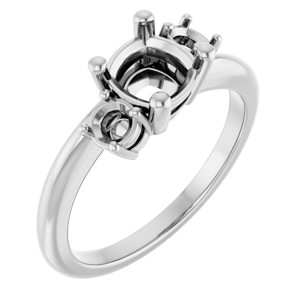 Three-Stone Engagement Ring