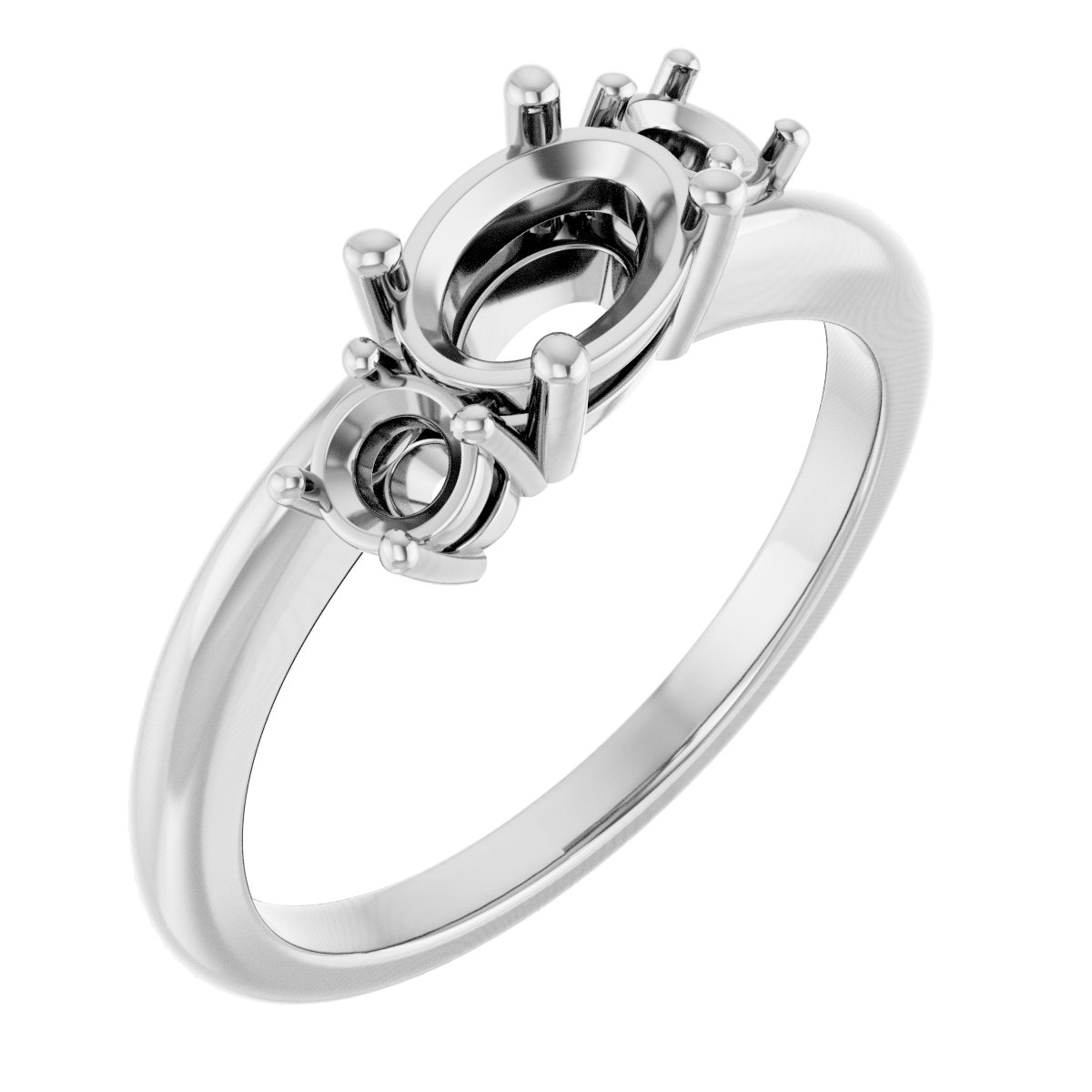 Three-Stone Engagement Ring