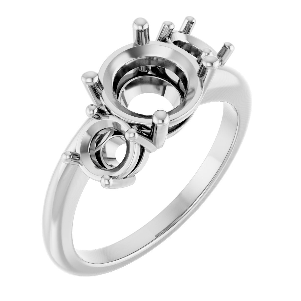 Three-Stone Engagement Ring