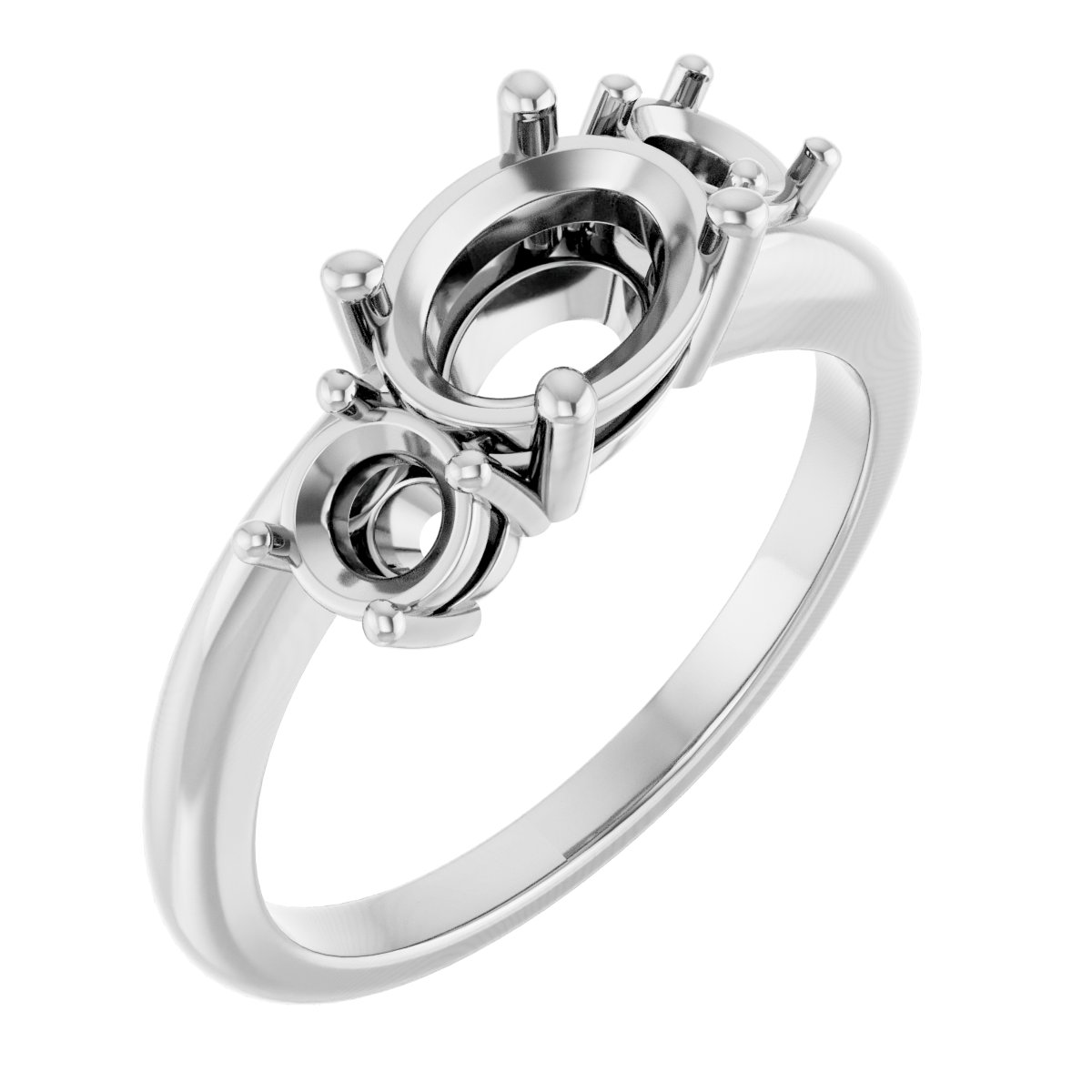 Three-Stone Engagement Ring