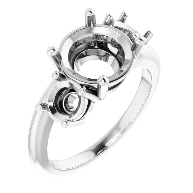 Three-Stone Engagement Ring