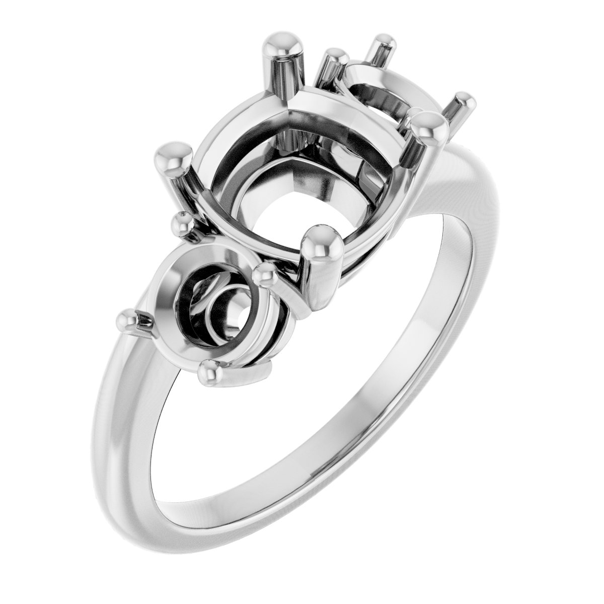 Three-Stone Engagement Ring