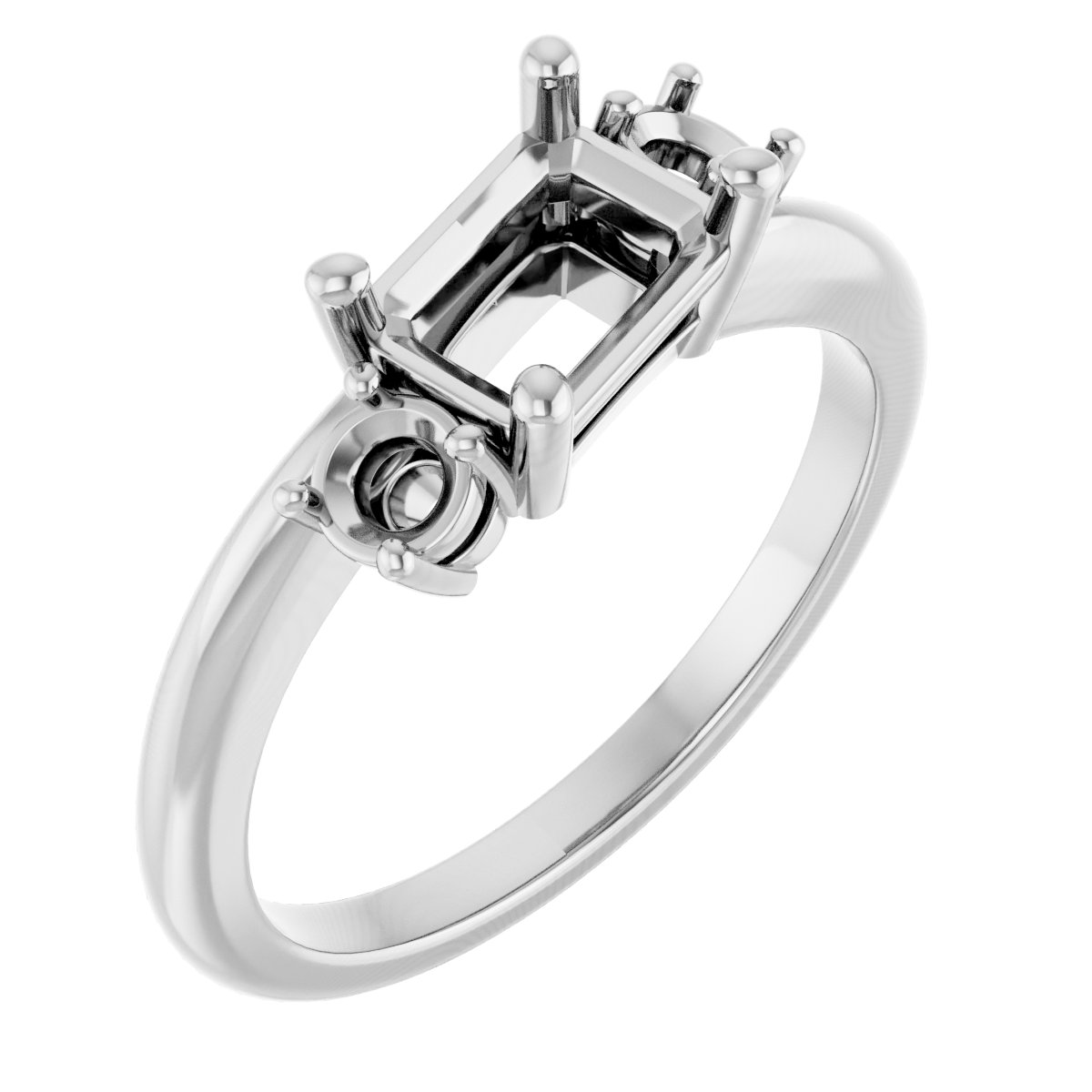 Three-Stone Engagement Ring