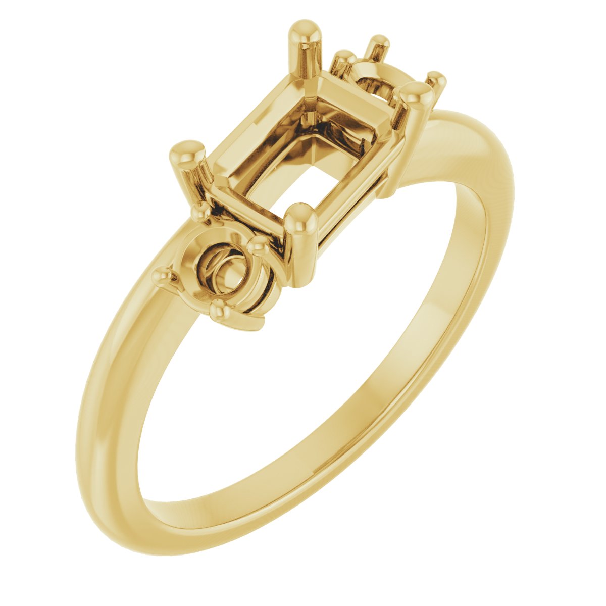 Three-Stone Engagement Ring