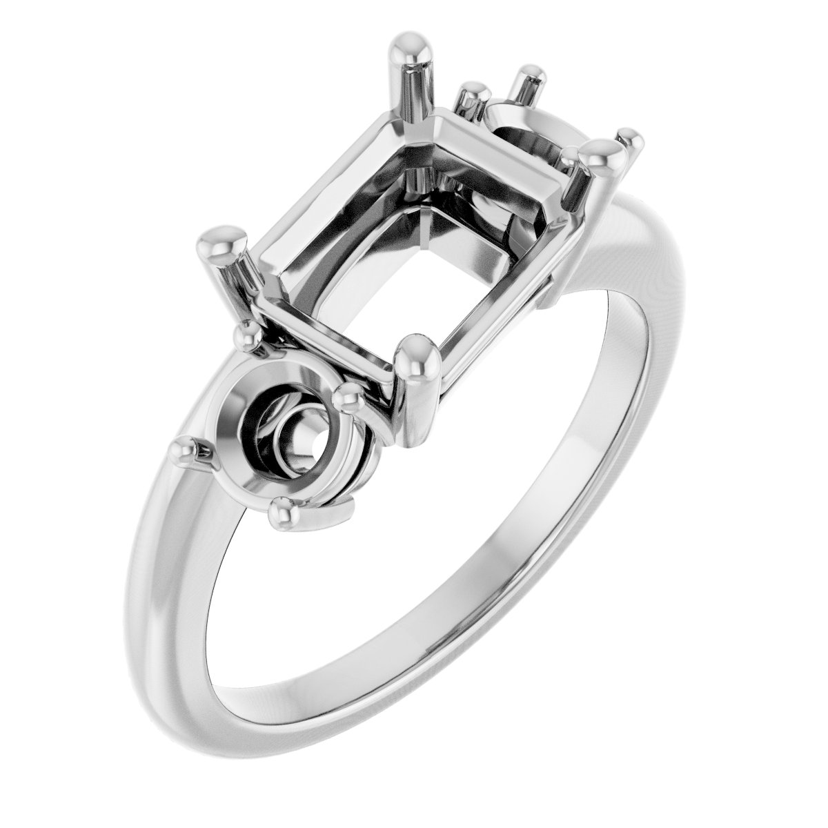 Three-Stone Engagement Ring