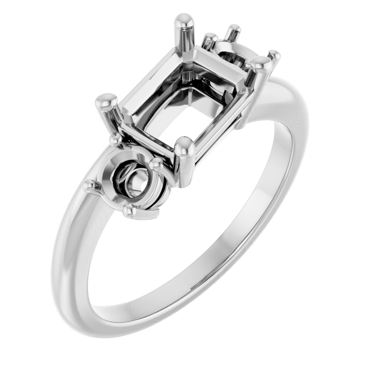 Three-Stone Engagement Ring