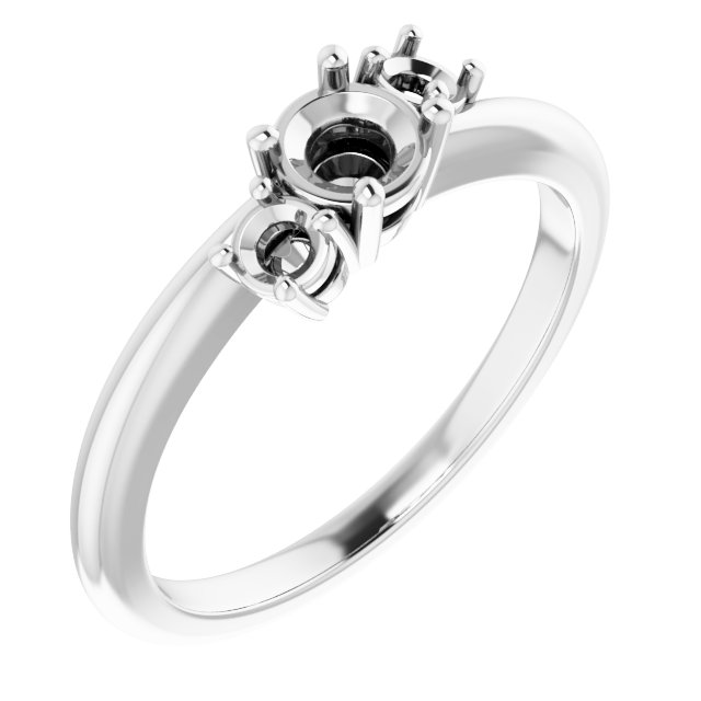 Three-Stone Engagement Ring