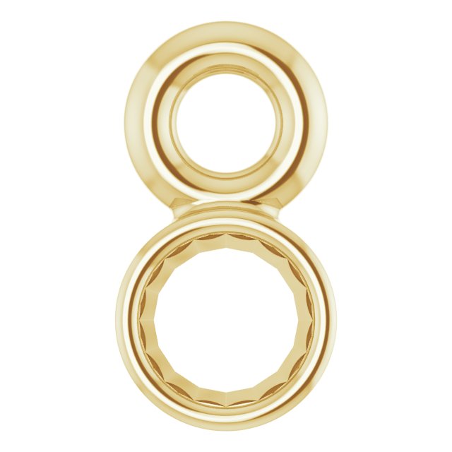 Bezel-Set Dangle