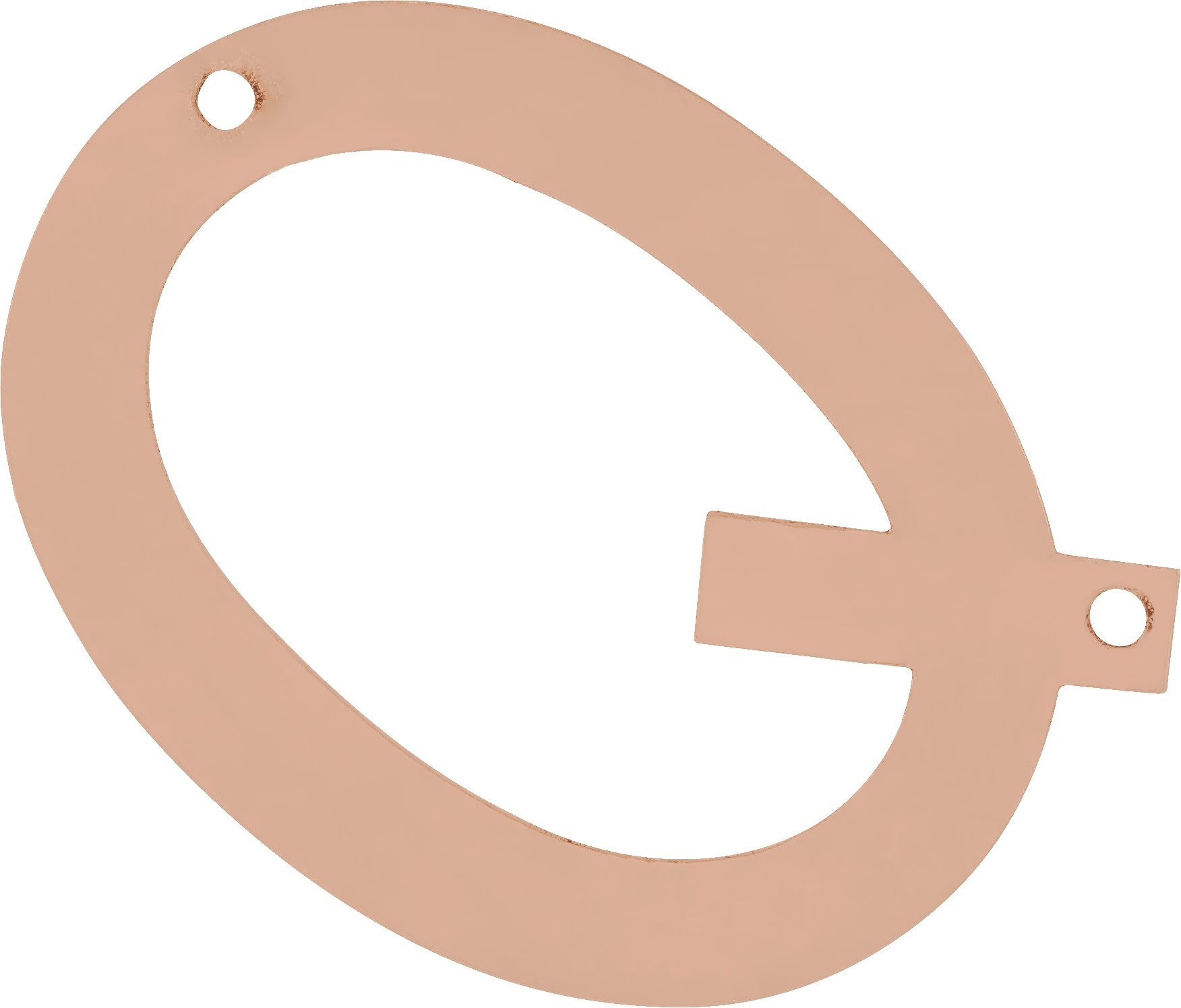 Initial Necklace Center