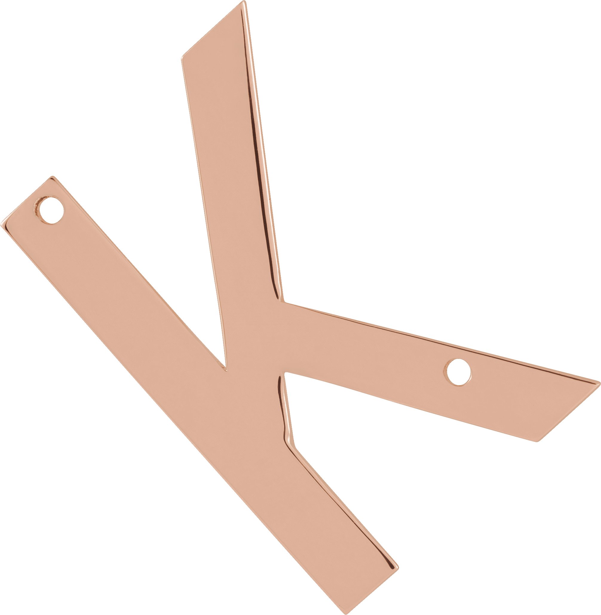 Initial Necklace Center