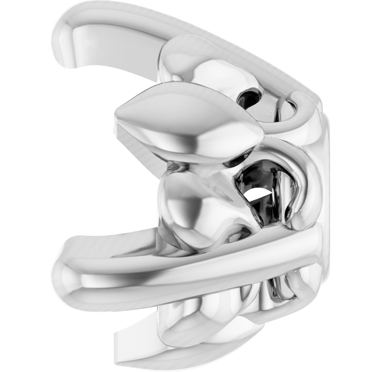Round 3-Prong Earring Setting