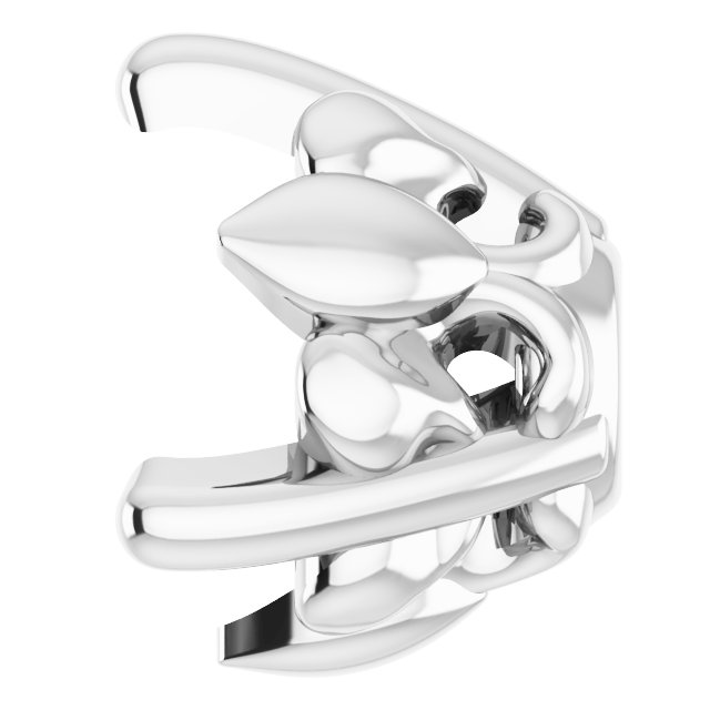 Round 3-Prong Earring Setting