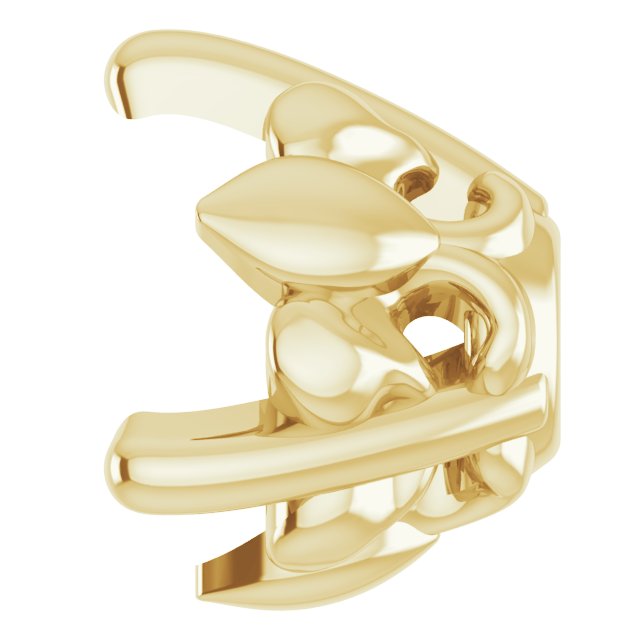 Round 3-Prong Earring Setting