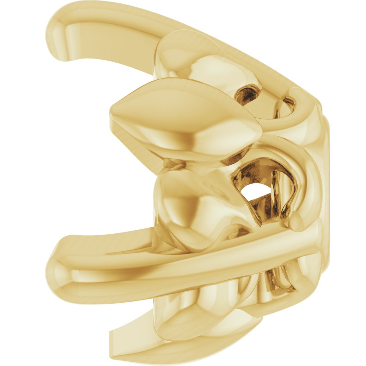 Round 3-Prong Earring Setting