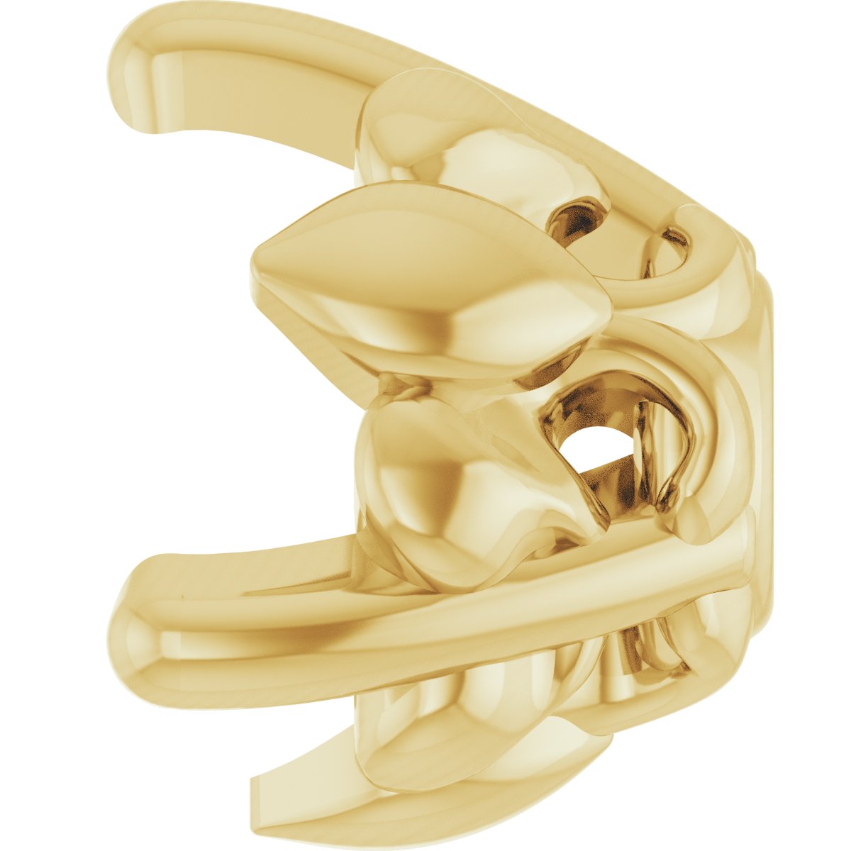 Round 3-Prong Earring Setting