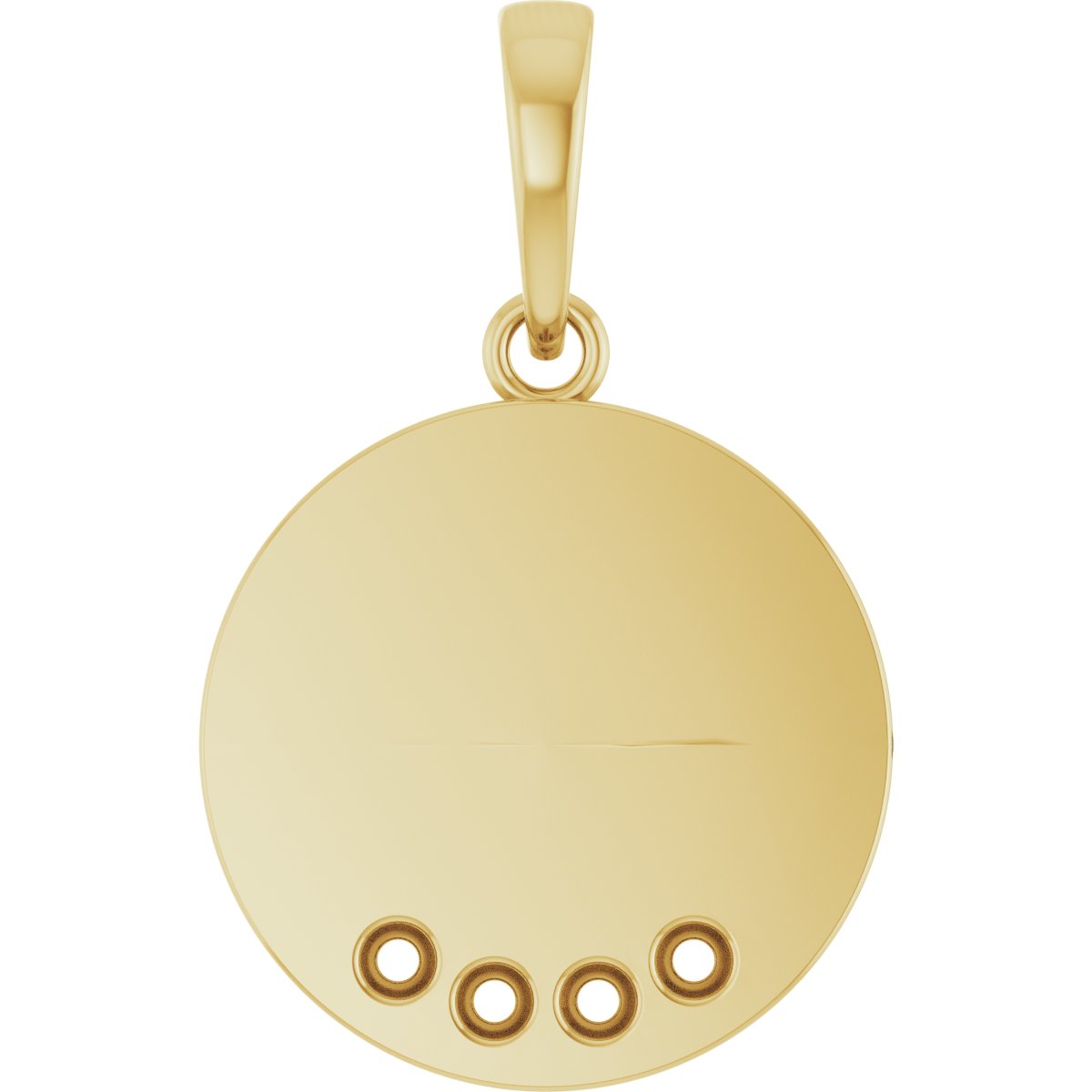 Engravable Family Disc Necklace or Pendant