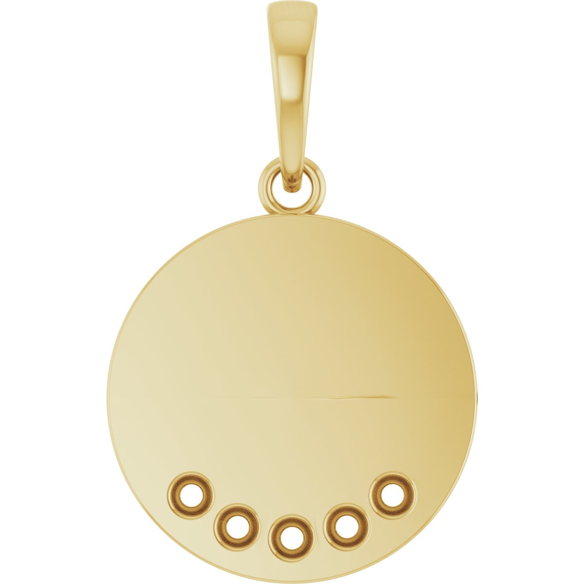 Engravable Family Disc Necklace or Pendant