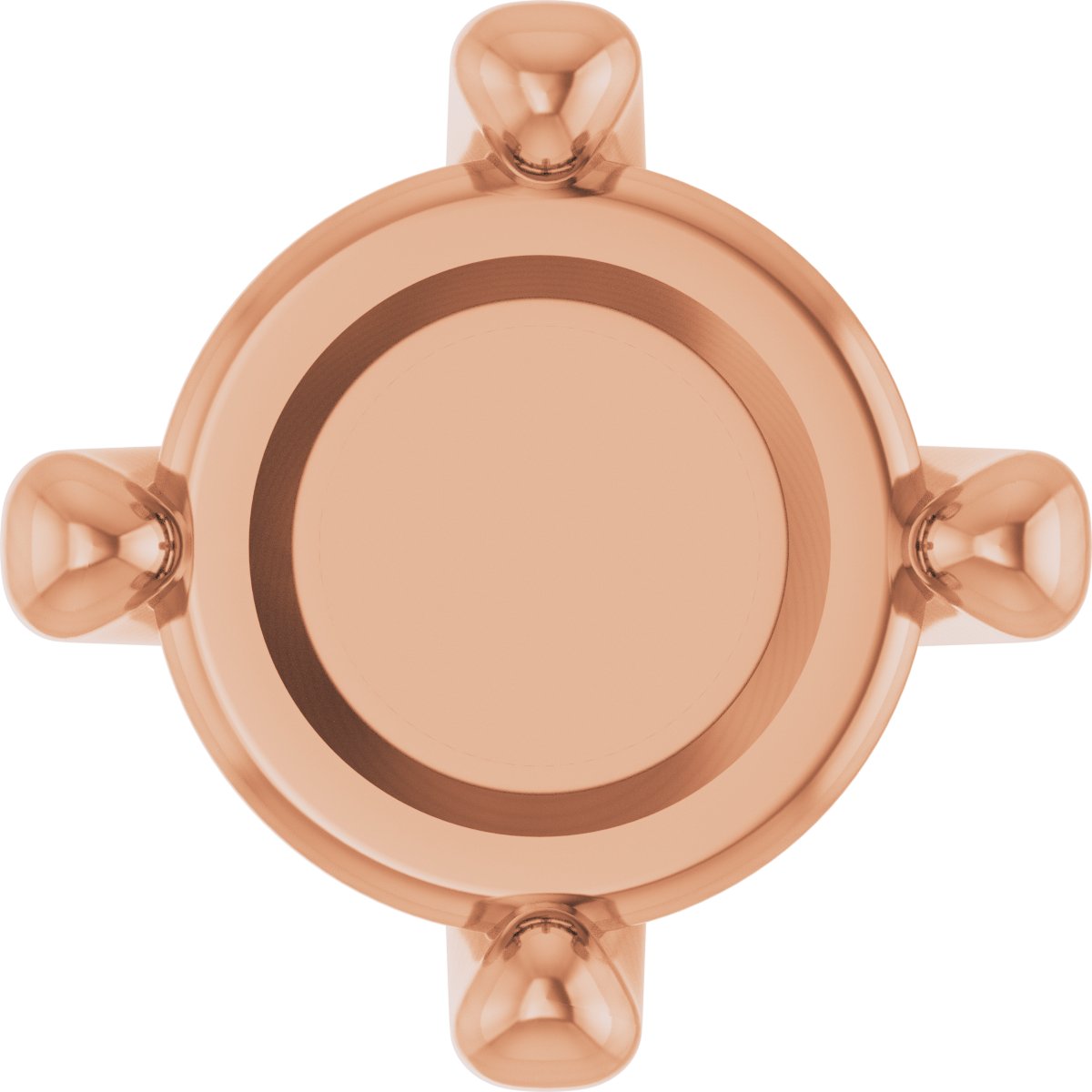 Rose-Cut Earring Setting