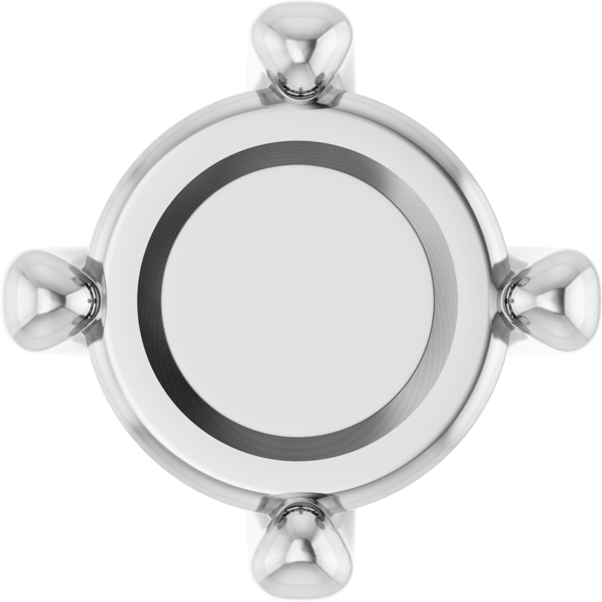 Rose-Cut Earring Setting