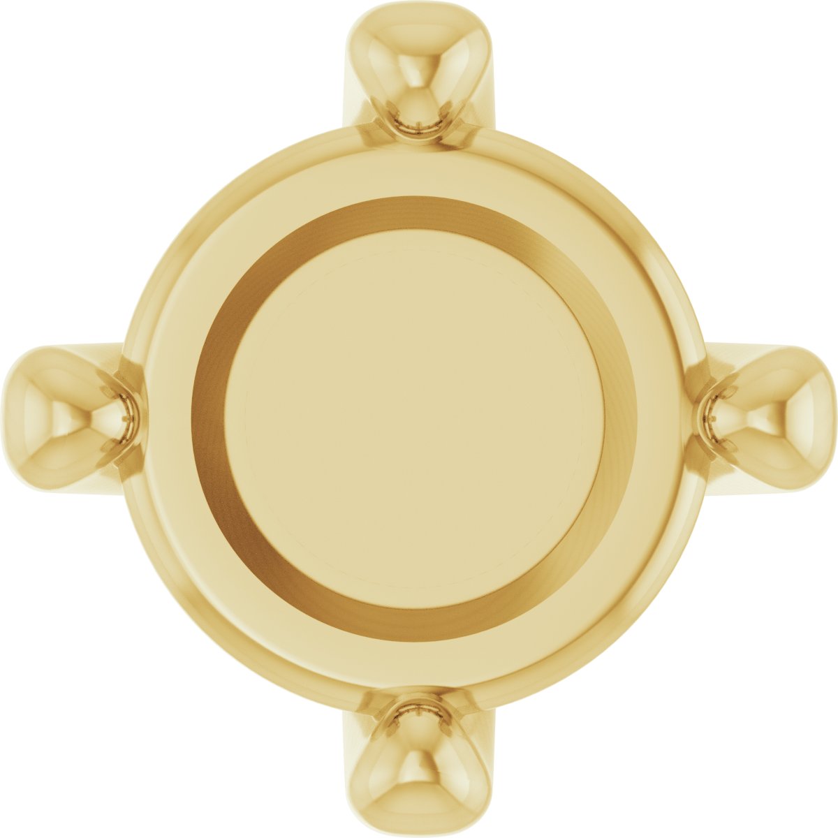 Rose-Cut Earring Setting