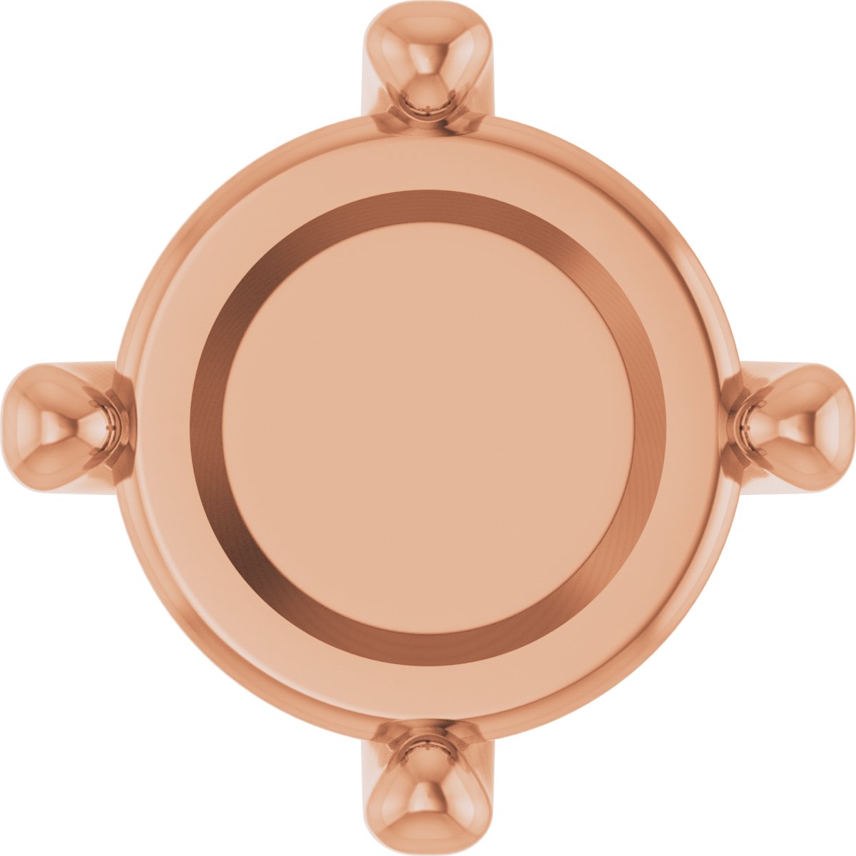 Rose-Cut Earring Setting