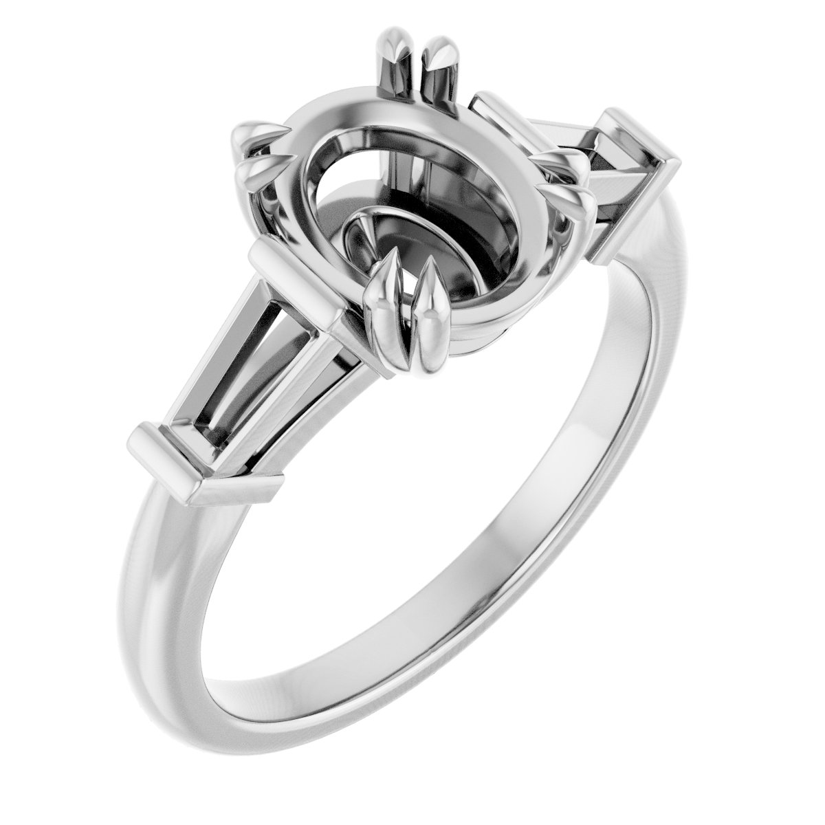 Three-Stone Engagement Ring