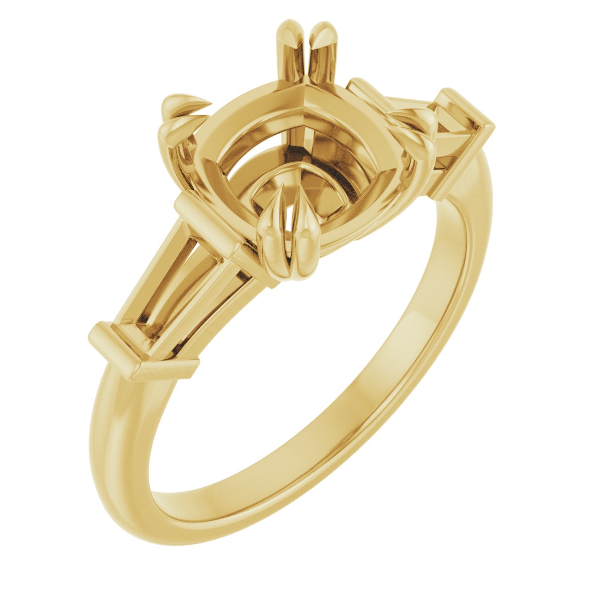 Three-Stone Engagement Ring