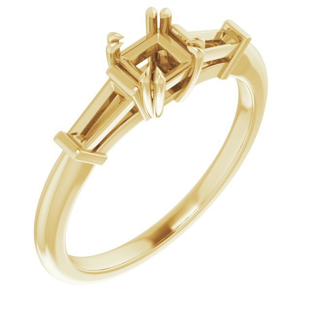 Three-Stone Engagement Ring