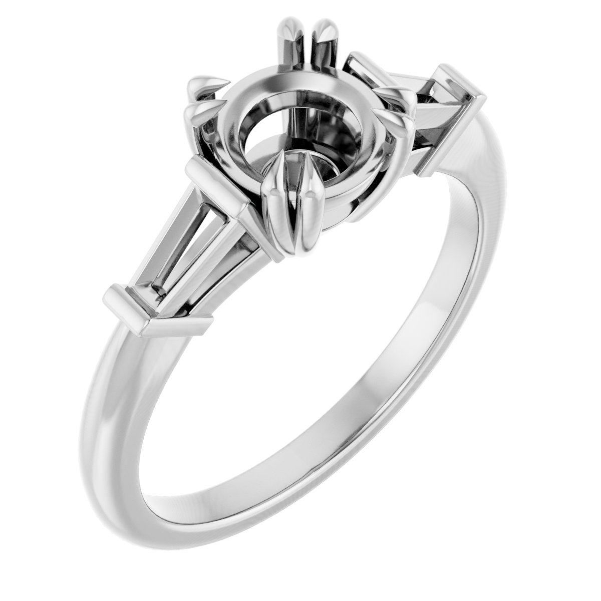 Three-Stone Engagement Ring