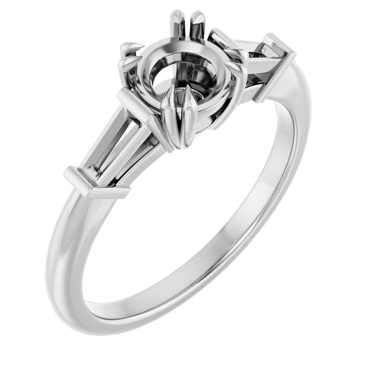 Three-Stone Engagement Ring
