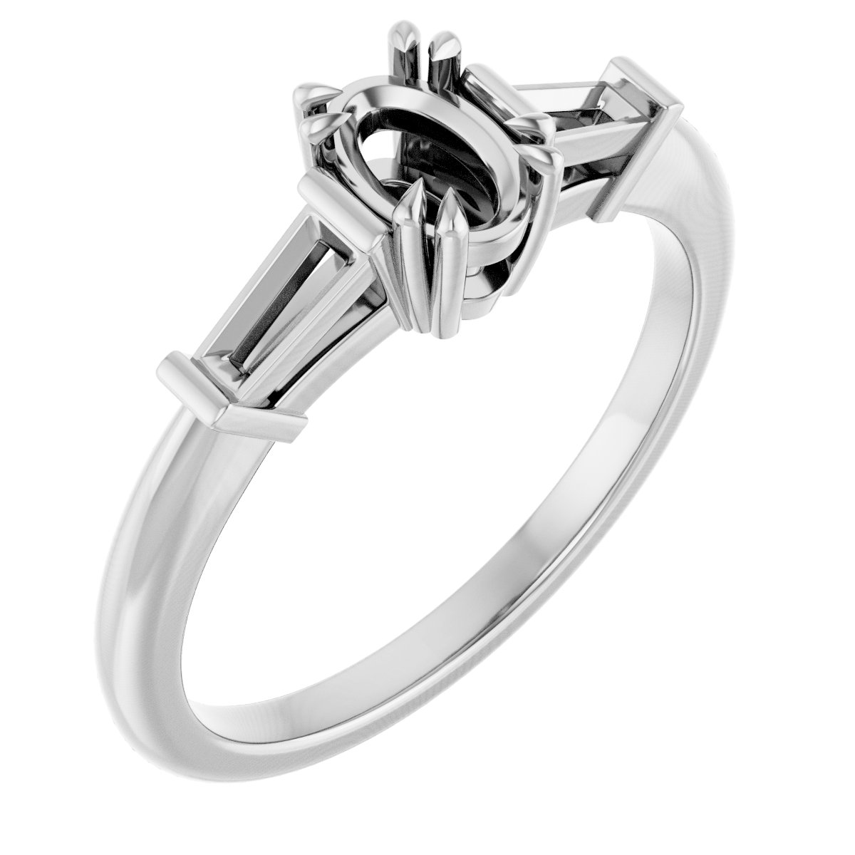Three-Stone Engagement Ring