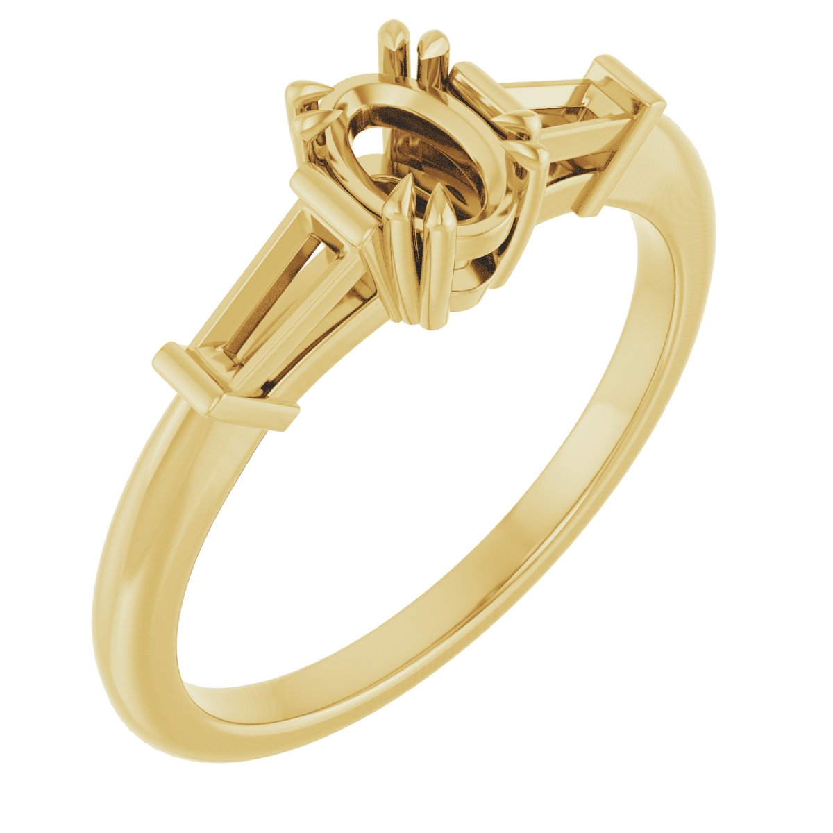 Three-Stone Engagement Ring